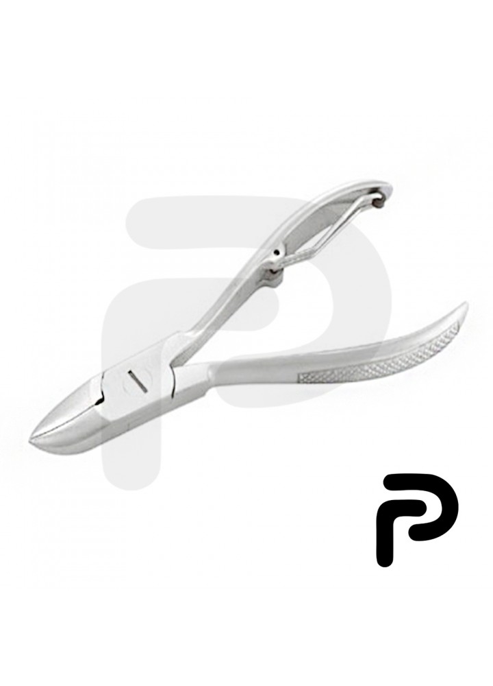NAIL NIPPER WITH FLEXIBLE SPRING